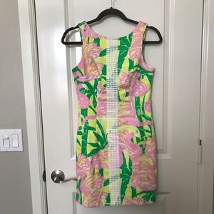 Fan Dance Shift Casual Dress